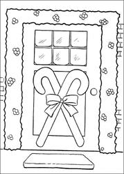 Новогодние раскраски 30