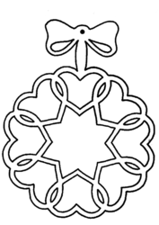 новогодние трафареты, трафареты +для вырезания, трафареты +из бумаги 